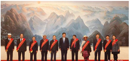 教育扶贫创新18年碧桂园杨国强获习近平亲切接见