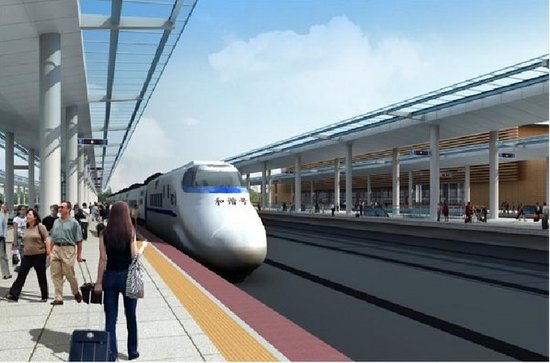 宁杭高铁宜兴站土建工程完工