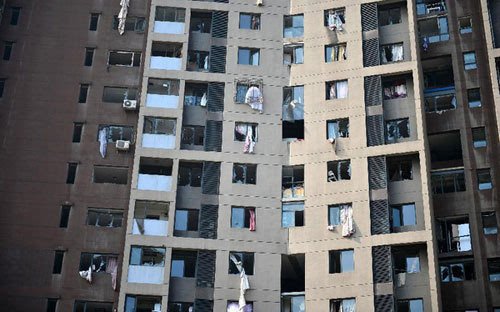 天津港爆炸受损小区房屋评估价公布 _频道-无