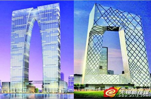 央视“大裤衩”不再寂寞 苏州“秋裤”来陪伴 -金报网