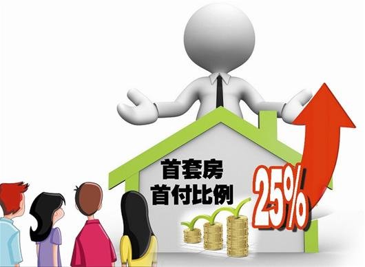 首套房首付比降至25% 市场人士称效果待观察