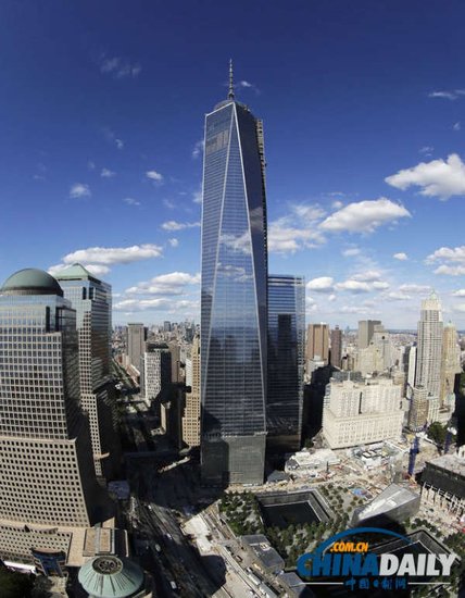 纽约世贸中心成全美最高楼 _频道-无锡