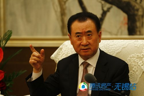 对话王健林:谁信房地产崩盘谁弱智 _频道-无锡