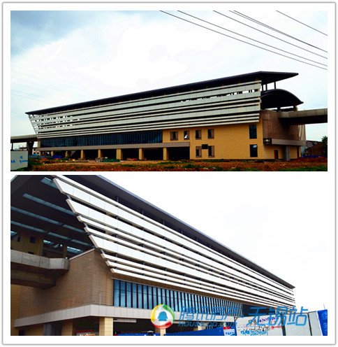 锡地铁一号线刘潭站目前为车站机电安装01标