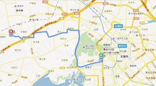 公交608路路线图