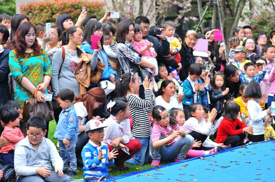香樟园海洋世界狂欢无锡,幼儿园招生盛典惊艳