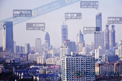 无锡高楼速度:34年天际线破300