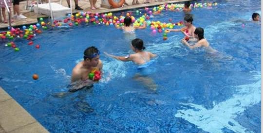 宜兴碧桂园一起玩转清凉夏季之亲子泳池趣味赛