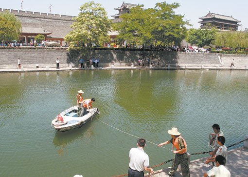 护城河冻死人
