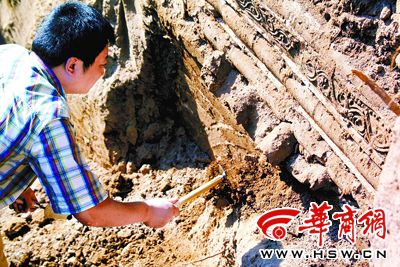 西安地铁二号线挖出130座古墓 从盛唐到明王朝