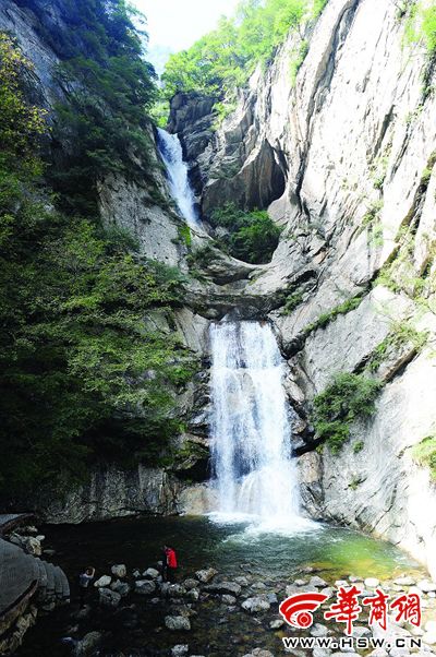 终南山地质公园太平景区本报记者宁峰摄