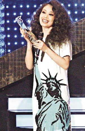 容祖儿劲歌金曲独揽七奖 TVB高层临阵 变奖 _