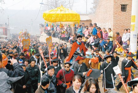 秀绝活 陕西各地群众闹元宵(组图)_陕西旅游