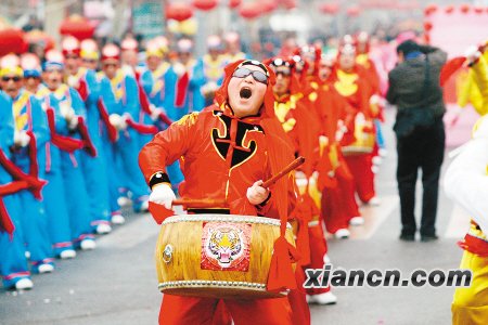 秀绝活 陕西各地群众闹元宵(组图)_陕西旅游
