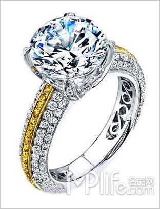 圆形钻戒:推荐9款顶级款式_婚嫁珠宝