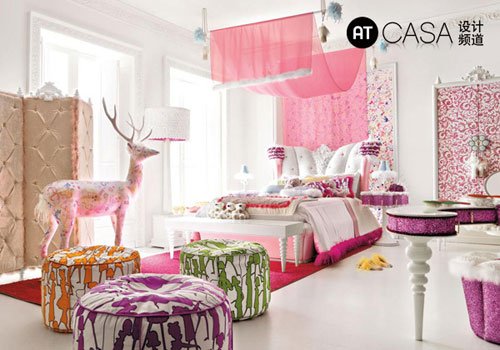 粉色蜗居女孩的梦想之地