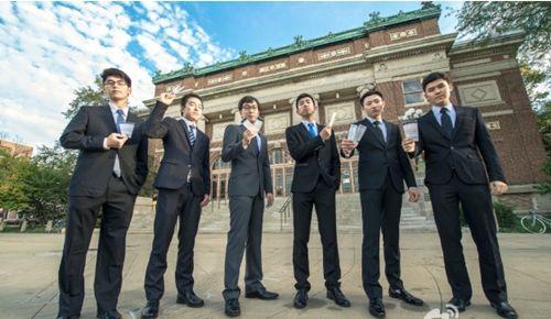 约一半集中在中西部,面对中国学生不断增加,部分大学城的"小华埠"应