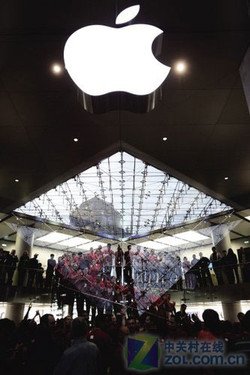 中国第二家苹果零售店7月10日正式开业