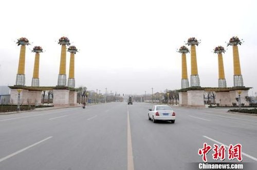 陕西周至县 北大门图片
