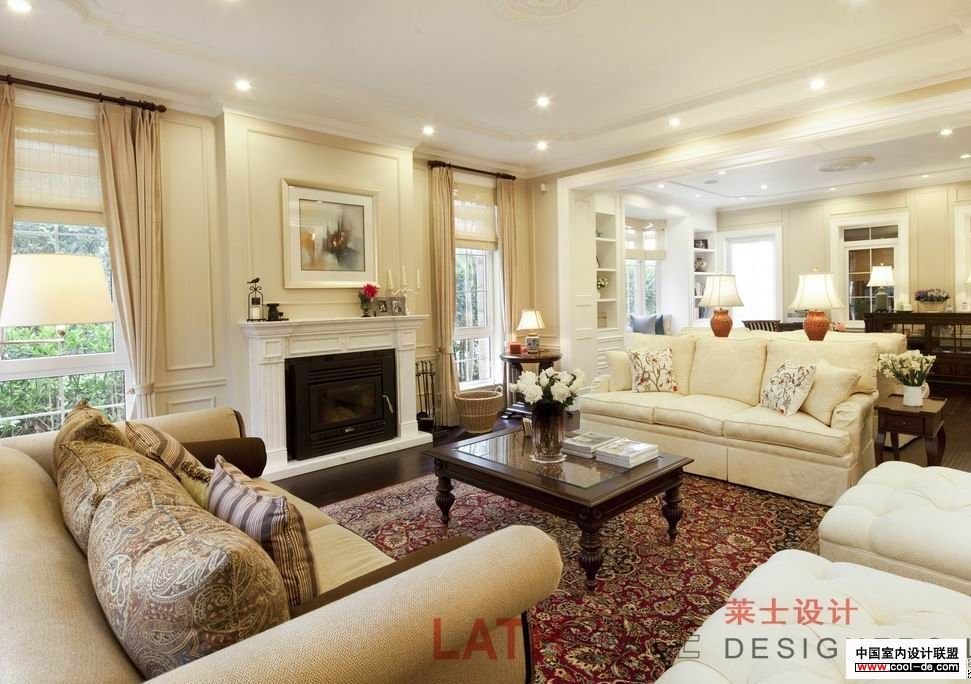 历时10个月装修的美式新古典风格独栋别墅