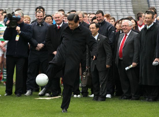 习近平主席曾透露对中国足球愿望:世界杯夺冠