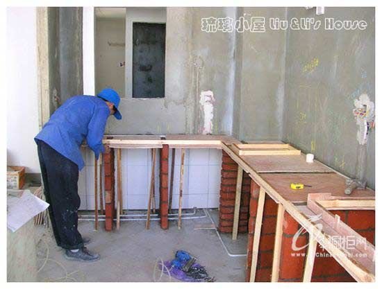 砖砌橱柜是怎样建成的