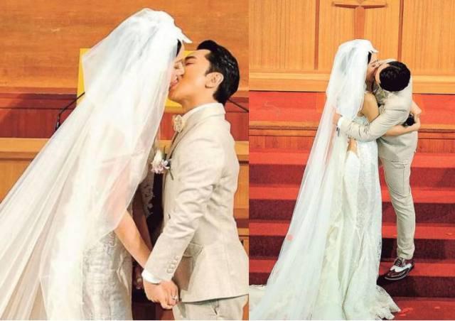 明星结婚亲吻照 贾乃亮亲吻脚霍建华流口水