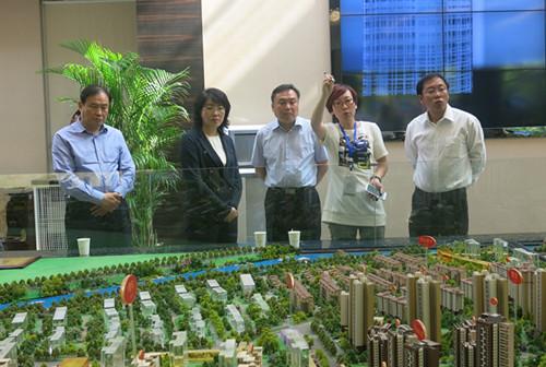 李婧副市长到浐灞生态区调研御锦城项目