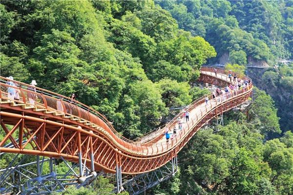 少华山玻璃栈道你敢来吗 少华山一日游报名仅99元_大秦网_腾讯网