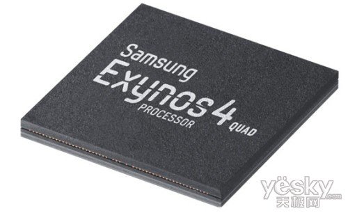 搭载三星自家的exynos 4412处理器