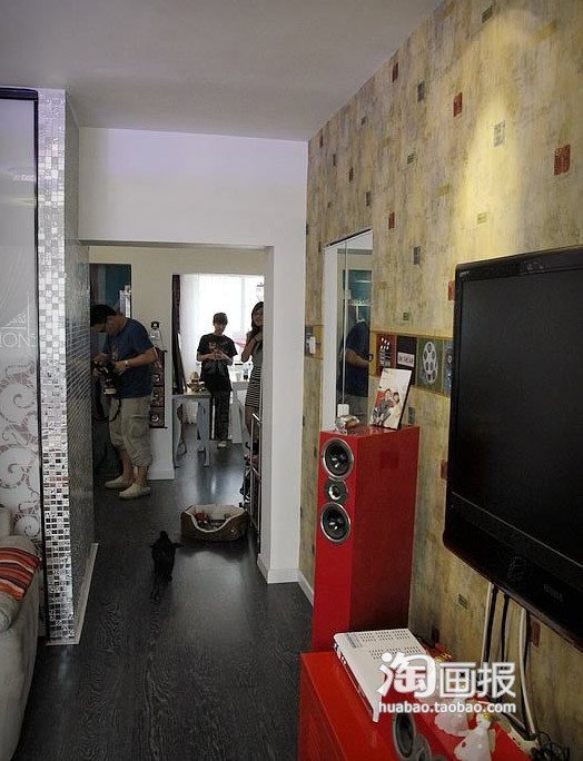 将混搭进行到底 小宅妹的95年60平小三房