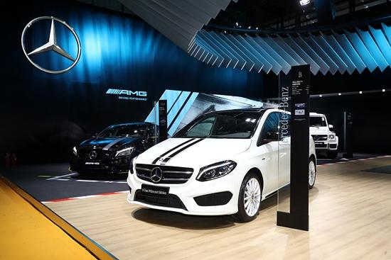 集智成韵 梅赛德斯-奔驰震撼亮相2017西安国际