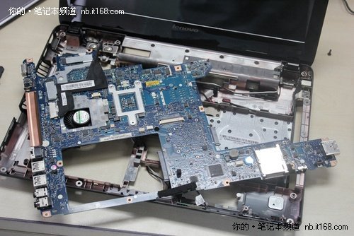 小y为何这番霸气 联想y470全拆解图赏