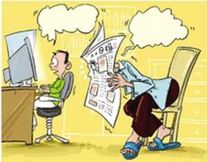 初中生网上聊天对暗号 叛逆期提防家长潜伏