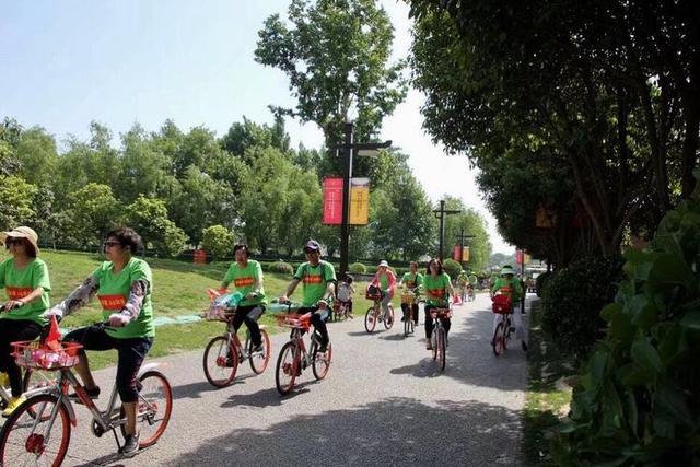 低碳出行 九三学社发起绿色骑行公益宣传活动