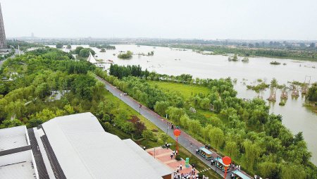 西安灞桥生态湿地公园免费开放水面3000亩