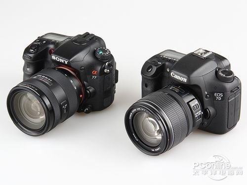 双核决战高像素!佳能7d\/索尼a77对比评测