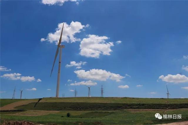 定边县建成全省第二个百万千瓦风电基地