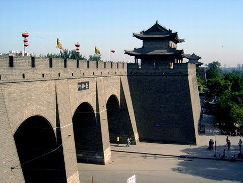 西安朱雀门 古老却新鲜的“南城门”_腾讯大秦网