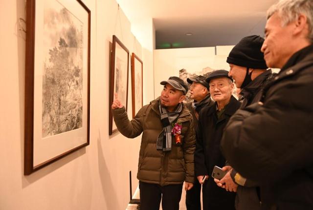 “翰墨迎春--当代实力派画家邀请展”西安举办 持续至25日免费向公众开放