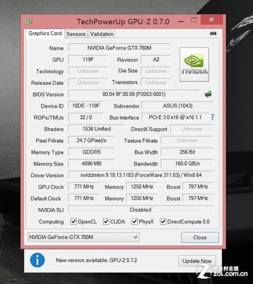 完美散热表现 华硕ROG G750JH王者归来