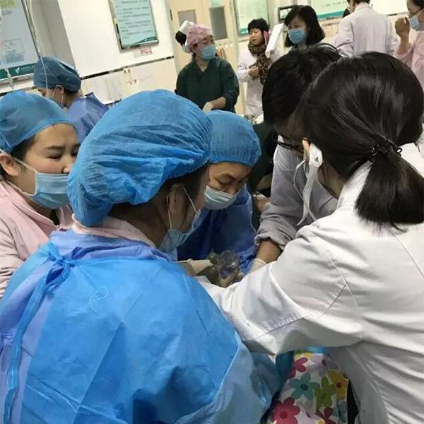 齐心救治 市九院打破常规紧急手术抢救胎儿