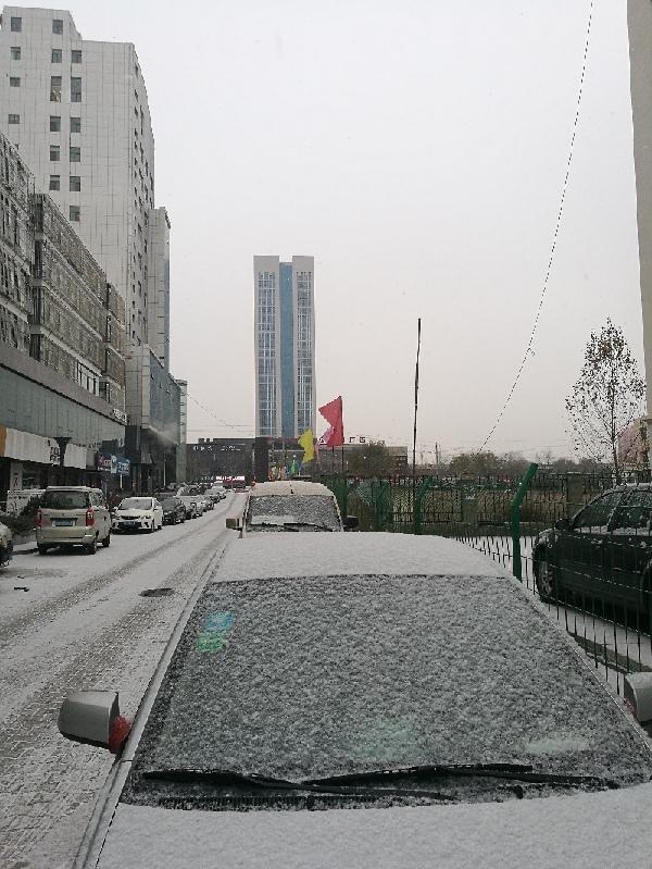 榆林市及周边县区迎来今冬首场降雪