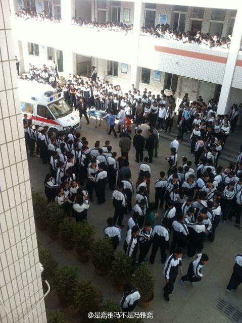 榆林苏州中学一学生坠楼 疑为个人感情受挫失控