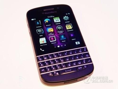 经典全键盘智能手机 4G网络黑莓Q10西安行情