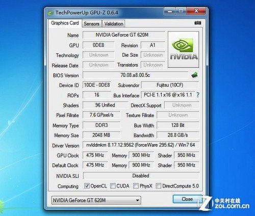 nvidia geforce gt 620m在哪下载驱动