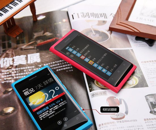 诺基亚经典wp7手机 lumia 800西安新报价