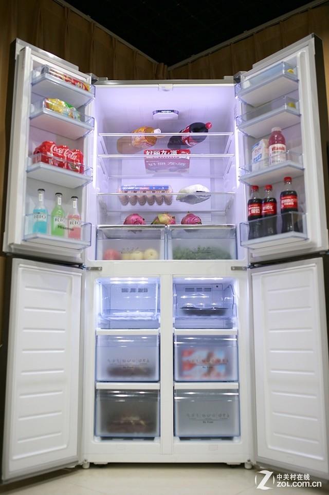 双离子除菌保鲜 海信 十字门 冰箱评测