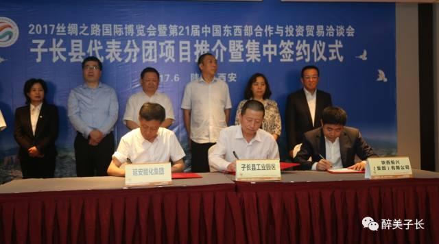 子长丝博会签约25个项目 揽金119.434亿元