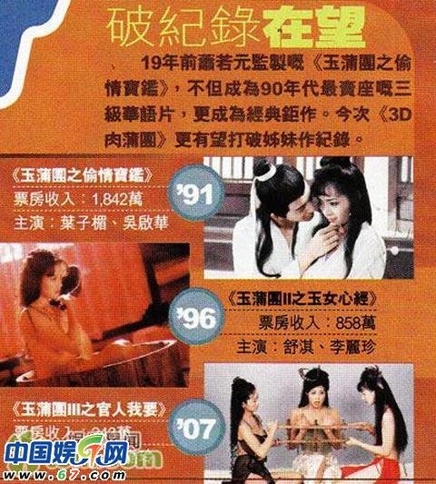 《<em>3D</em>肉<em>蒲团之极乐宝鉴</em>》禁播画面遭网友曝光